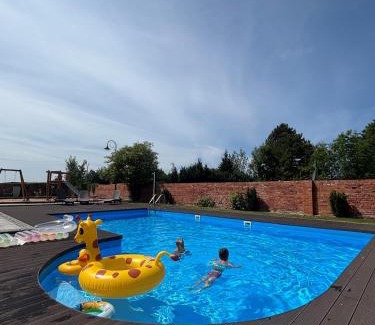 Trzesacz Apartment | Blue Waves Apartament Trzęsacz z podgrzewanym basenem