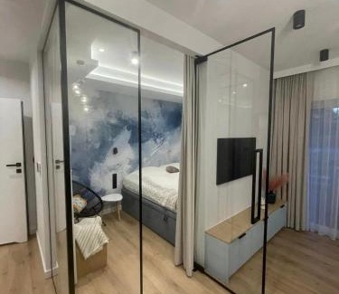 Trzesacz Apartment | Blue Waves Apartament Trzęsacz z podgrzewanym basenem