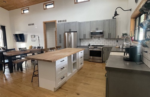 Guysville House | Bluebird Hill - rolling hills, meadows, large deck, fire pit, 3 bedroom, 2 bath