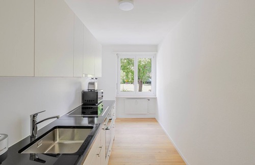 Vorstadte Apartment | Blueground | Basel-Vorstaedte, balcony, nr Rhine