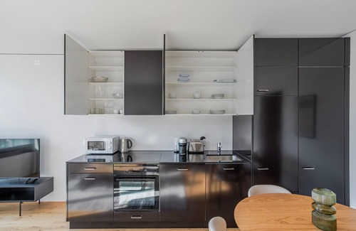 Vorstadte Apartment | Blueground | Basel-Vorstaedte, view, nr Rhine