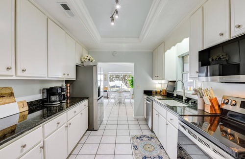 Panama City House | Boat Dock & Game Room: Waterfront Panama City Gem