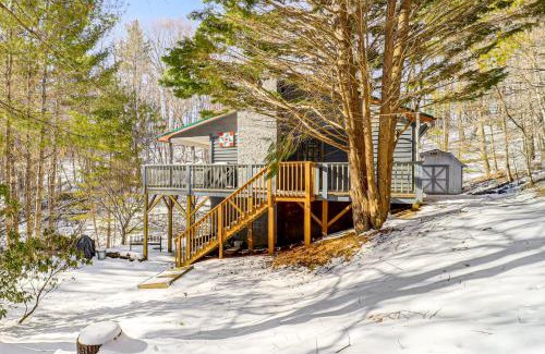 Boone House | Boone Hideaway with Deck, Grill and Forest Views!