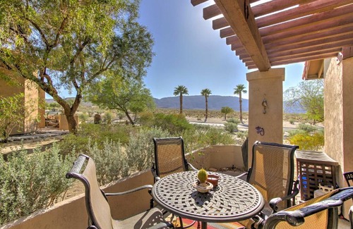 Borrego Springs Apartment | Borrego Springs Condo with Private Hot Tub and Views!