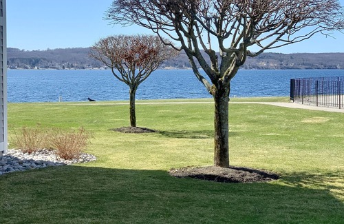 Boyne City Condo | Boyne City lakefront condo with a view