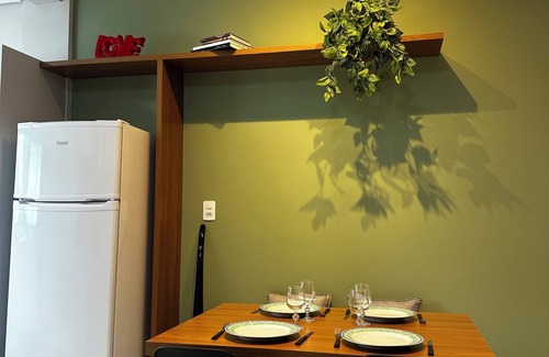 Regiao Urbana Homogenea X Apartment | Studio Aconchego Poços - Close to the center, Pets allowed