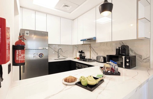 Al Barsha Apartment | Brand New 1BR w/Pool, Sauna & Gym