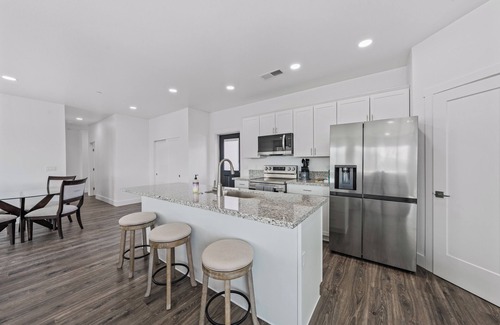 Topaz Lake Condo | Brand-new 4-bed, 2-bath suite with stunning lake views.