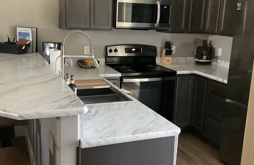Great Falls Condo | BRAND NEW Charming 2-bedroom condo in fabulous Great Falls with AC, WiFi