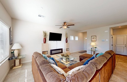 Centennial Hills House | Brand-new comfortable home with smart TVs, full kitchen, patio - great location