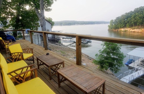 Climax Springs House | Brand new lake house, tucked away in a quiet cove with views to the main channel