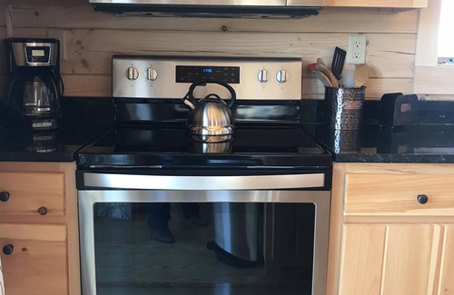 Asheville Cabin | Brand New Log Cabin, Long-Range Mountain Views, Hot Tub, Fire Pit