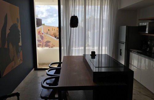 Zazil-ha Apartment | Brand New Luxury Apartment on 5th Ave, Wifi, near beach, Parking & Rooftop Pool