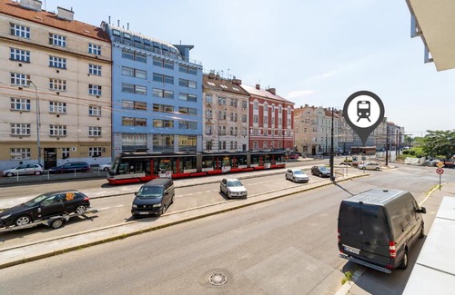 Palmovka Apartment | Brand new two room apartment #34 with free secure parking in the center
