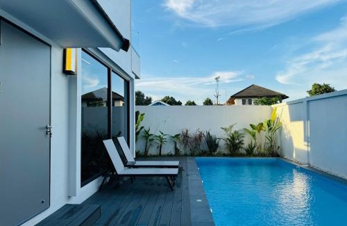 Wat Ket Villa | Brand new ultra-luxurious single pool villa resort homestay 4 bedrooms 5 bathrooms modern style decoration near Changkang Road, Chiang Mai Old City