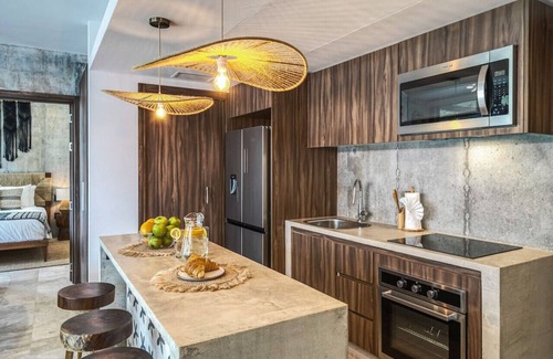 Playa Paraiso Condo | Breathtaking 2BR w Cenote | Gym | Beach Club