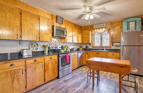 Waynesville House | Breathtaking mountain home with amazing views, firepit, & central AC - 2 dogs OK