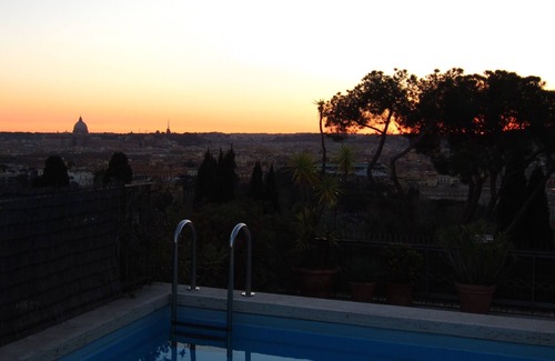 Quartiere III Pinciano Apartment | Breathtaking view penthouse - private swimming pool in a large terrace
