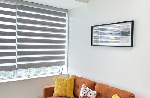 Downtown Edmonton Apartment | Bright 1-Bedroom with Downtown City Views