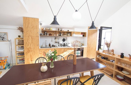 Montreuil House | Bright & Eco-Friendly Wooden Home – A Peaceful Retreat Near Paris