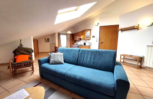 Aosta Apartment | Bright vacation attic in the center of Aosta