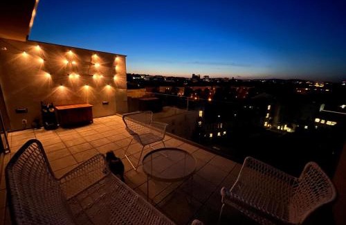Brno-stred Apartment | Brno City Center Apartment with parking and a big terrace