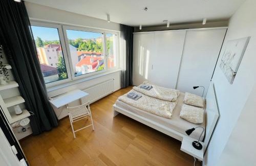 Brno-stred Apartment | Brno City Center Apartment with parking and a big terrace