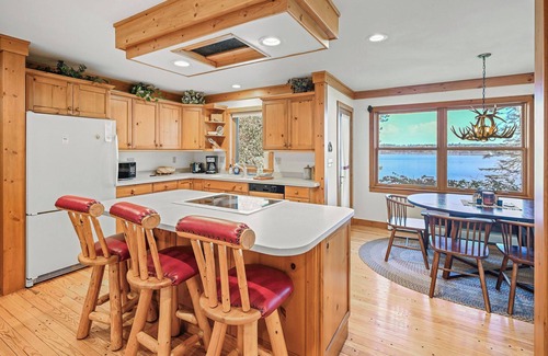 Conover House | Buckatabon Lakeside Retreat. Direct access to snowmobile trails!