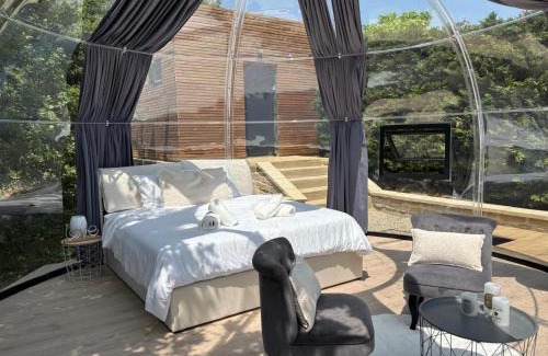 Bathernay Bed & Breakfast | Bulle StelléA 26 m2, SPA Privatif au domaine CollinéA