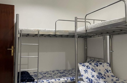 Old Dubai Bed & Breakfast | Bunk Bed @Brand New Boys Hostel next to Burjuman Metro Station