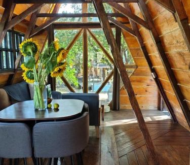 Tepoztlan Cabin | Cabaña de madera privada y romántica