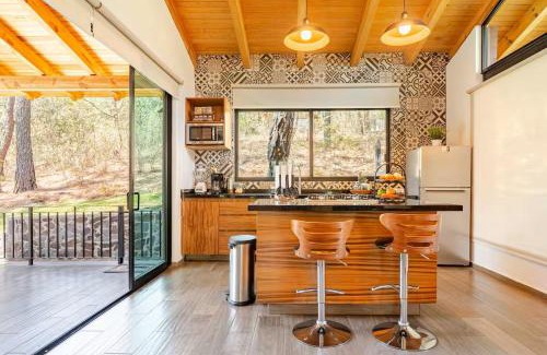 Mazamitla Ski Chalet | Cabaña Mazamitla con Jacuzzi hasta para 5 personas