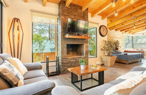 Mazamitla Ski Chalet | Cabaña Mazamitla con Jacuzzi hasta para 5 personas