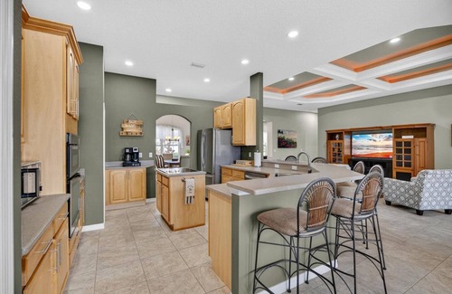 Palm Harbor House | Cabana Coast Waterfront Pool Home | Palm Coast | 2 Master Suites | Close To Beach | Dog Friendly