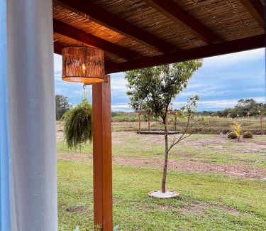 Santa Cruz do Sul Villa | Cabana de teto de vidro
