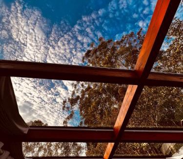 Santa Cruz do Sul Villa | Cabana de teto de vidro