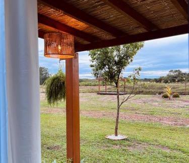 Santa Cruz do Sul Villa | Cabana de teto de vidro