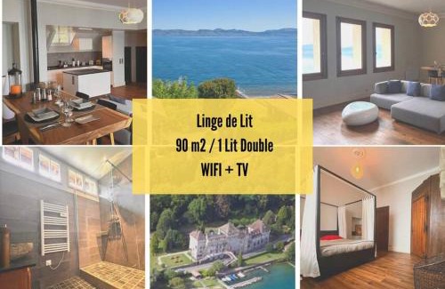 Lugrin Apartment | Cabana & Nuit de Château au bord du Lac Léman