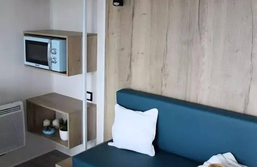 Laussac Cabin | Cabane Glamping 22m² (2 bedrooms) - without bathroom 5 people