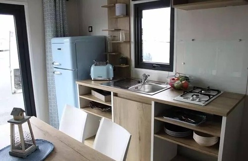 Laussac Cabin | Cabane Glamping 22m² (2 bedrooms) - without bathroom 5 people