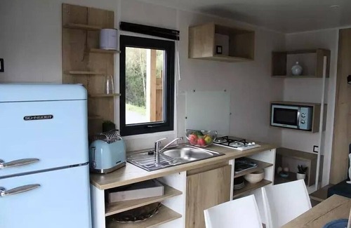 Laussac Cabin | Cabane Glamping 22m² (2 bedrooms) - without bathroom 5 people