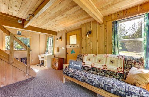 Port Angeles House | Cabin on 5 Acres in Port Angeles with Fire Pit!