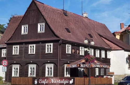 Krasna Lipa House | Cafe Nostalgie dvoulůžkový romantický pokoj