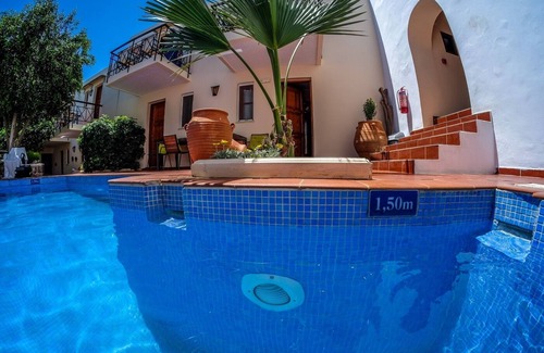 Atsipópoulon Apartment | Calergi Residence 2-Stylish Loft-Panoramic Terrace-Pool Paradise- MONTHLY OFFER