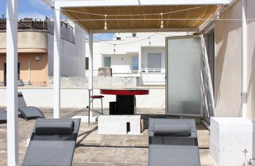 Racale House | Camera della radio con terrazza nel centro storico di Racale