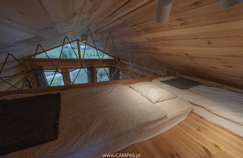 Sciegny House | Camp66 - Drewniane domki z bali z widokiem na Śnieżke