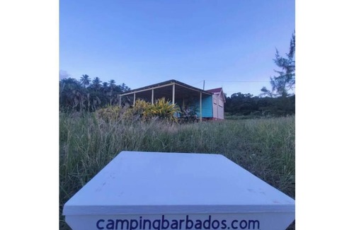 Newcastle RV Rental | Camping Barbados #2 Tent Near The Beach