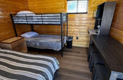 Moab South Valley Cabin | Camping Cabins at the Red Desert RV Park