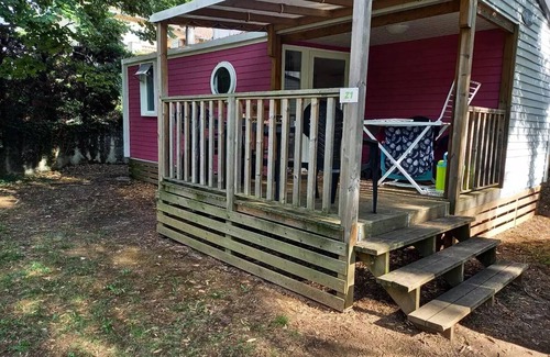 Chambonas House | Camping Castanhada* - Mobile Home Premium 3 rooms 5 people Air-conditioned