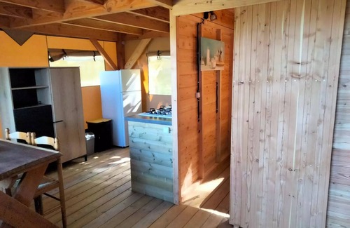 Devillac House | Camping Fontaine Du Roc* - Lodge Tent 3 Rooms 4 People Without sanitary facilities